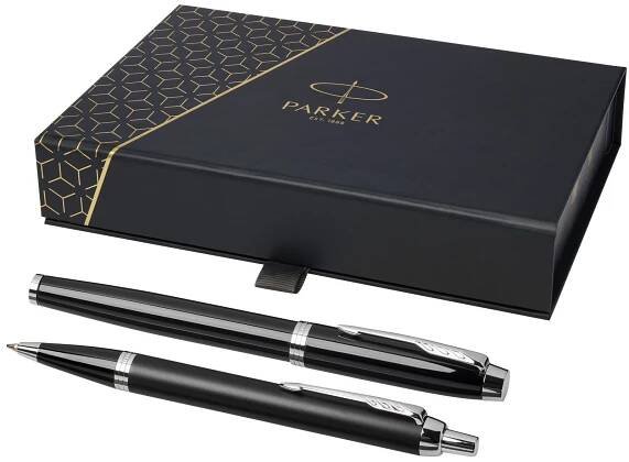 Sada kuličkového a plnicího pera Parker IM III - solid black