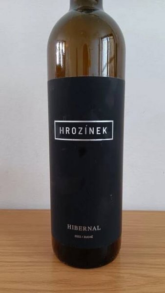 Víno Hibernal 2022, výběr z hroznů, Vinařství Hrozínek