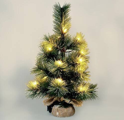 Vánoční stromek 45 cm - 15 LED - časovač