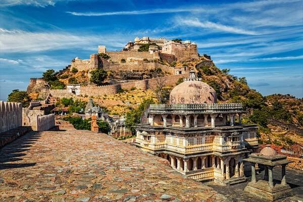 Kumbhalgarh Fort in Rajasthan Inida
