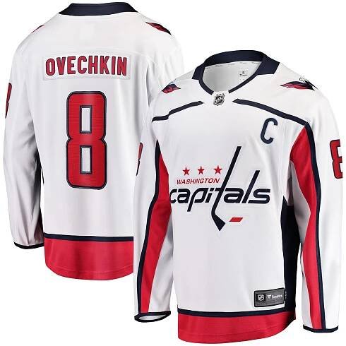 Alexander Ovechkin Washington Capitals Fanatics  Breakaway Jersey - White