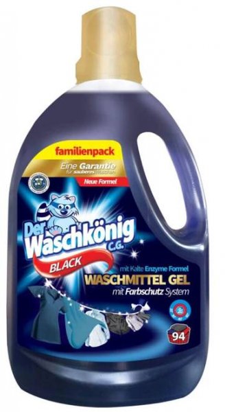 WaschKönig gel 3,305 L Black – 94 WL
