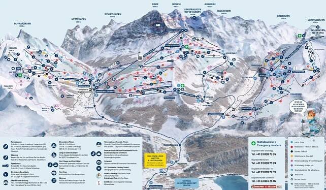 Piste Map