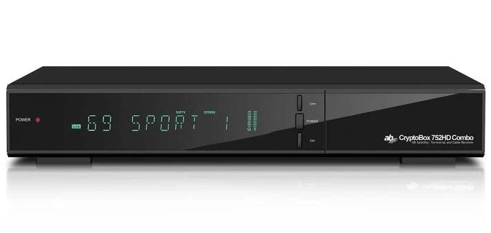 AB CryptoBox 752HD Combo DVB-T2 / S2 / C H.265 HEVC