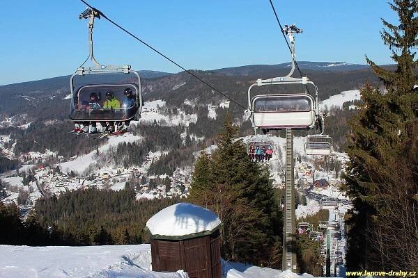 Sedačková lanovka Albrechtice - Tanvaldský Špičák 2 (výstavba)