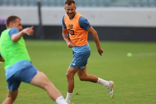 Training before the second game with Pafos - FC Dynamo Kyiv official website 