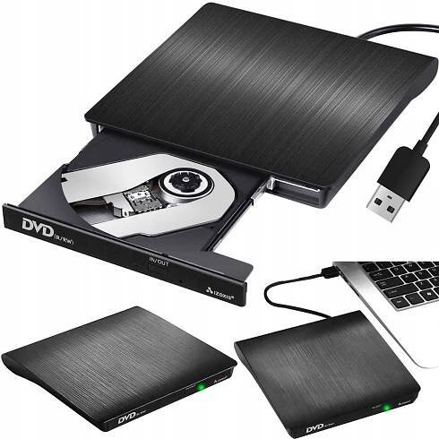 DVD/CD VYPALOVAČKA EXTERNÍ přenosný USB 3.0 DVD PŘEHRÁVAČ