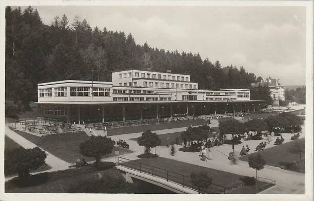 LÁZNĚ LUHAČOVICE - Pohlednice místopis