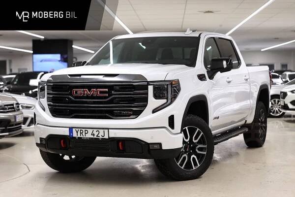 GMC Sierra AT4 6.2L V8 Summit White Fullt Avdragbar