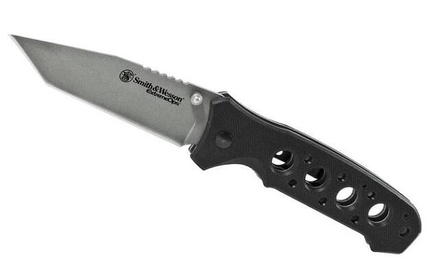 Zavírací nůž Smith&Wesson Extreme Ops Tanto, hladké ostří