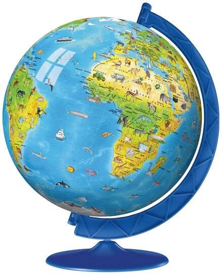 Ravensburger 3D Puzzle Globus puzzleball 180 dílků anglický