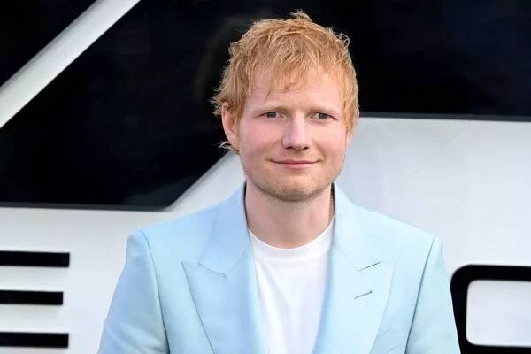 Ed Sheeran attends the European Premiere of F1 The Movie