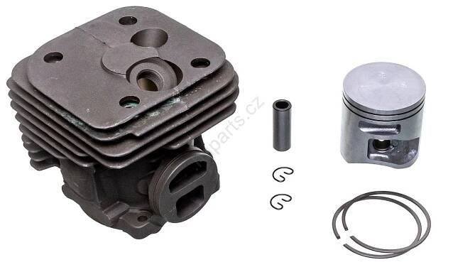 Kompletní válec s pístem pro motorové pily Husqvarna 365 X TORQ 372X-TORQ Jonsered CS2166 CS2172 Nikasil 50 mm (OEM 575255702 575774102)