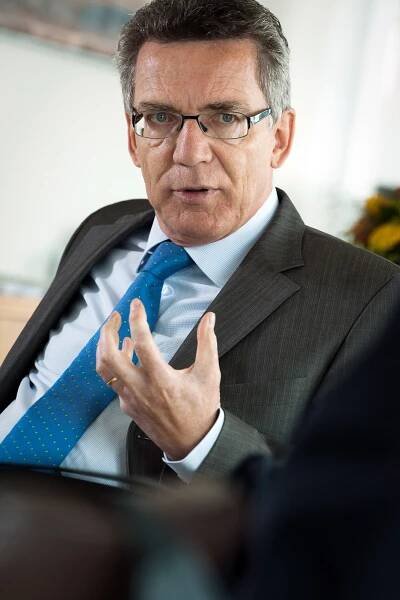 Thomas de Maizière - Svea Pietschmann. Photography. Berlin.