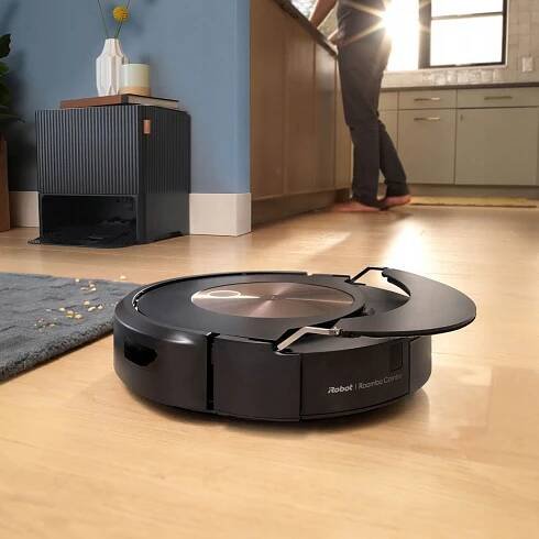 iRobot Roomba Combo j9+, Prachový sáček, Černá, Kulatý, Náhled obrázku produktu 46
