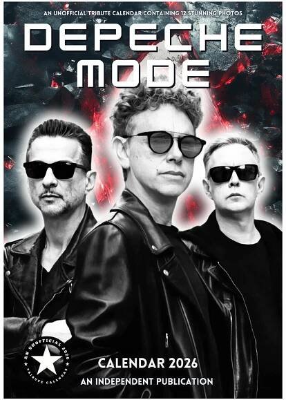 Depeche Mode - Kalendáře na zeď 2026