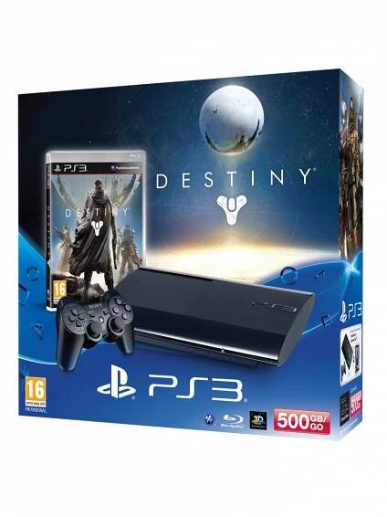 PlayStation 3 SuperSlim - 500 GB + Destiny PS3