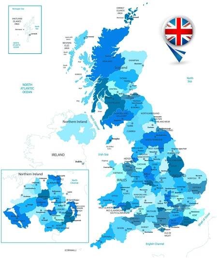 Map of United Kingdom 10