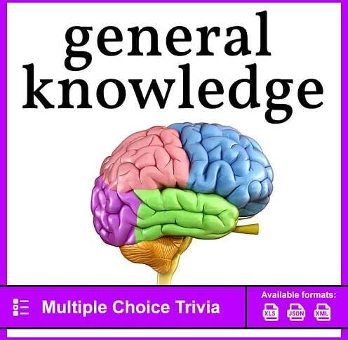 2000 x General Knowledge Trivia Pack