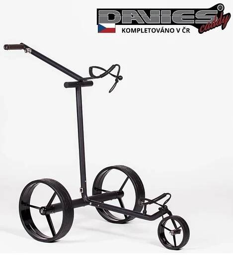 Davies Caddy PREMIUM DHC elektrický vozík, Black matt/černá STAR kola