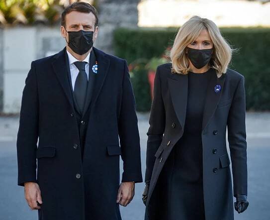 Francouzský prezident Emmanuel Macron s manželkou Brigitte.