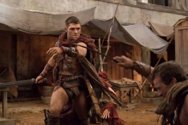 Spartakus - Vyrovnání - Z filmu - Liam McIntyre