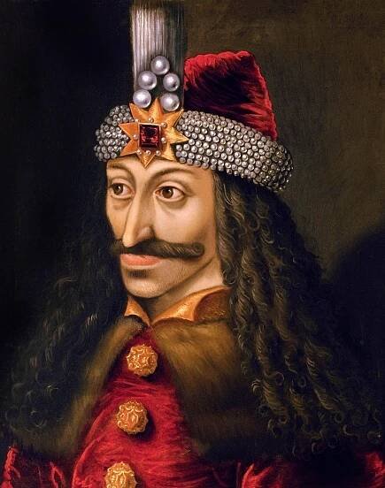 Portrait of Vlad III Dracula.