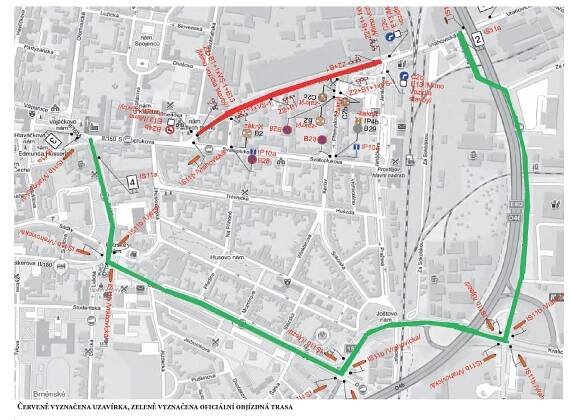 Aktualizováno: Další etapa uzavírky Vrahovické začne 14. 2. 2022 - Prostějov