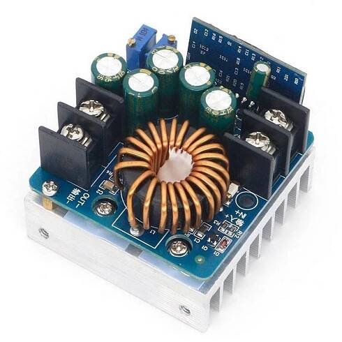 DC-DC 400W Vysokovýkonový krok dolů Buck Converter DC 10V-60V Konstantní napětí Konstantní proud Nastavitelný zdroj napájení Modul