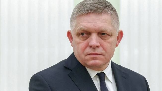 Slovenský premiér Robert Fico po setkání s ruským prezidentem Vladimirem Putinem