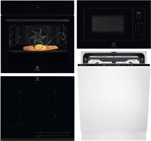 SET Trouba ELECTROLUX EOB8S39WZ + Mikrovlnná trouba ELECTROLUX 600 FLEX LMS4253TMK + Indukční varná deska Electrolux EIS62443 + Myčka Electrolux EEG68500L | OnlineShop.cz