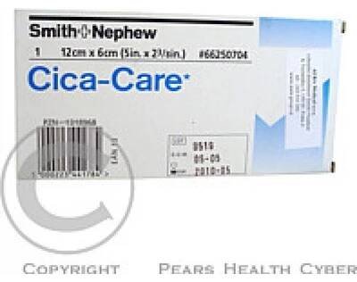 Cica-Care Krytí se silikonového gelu 6 x 12 1 ks