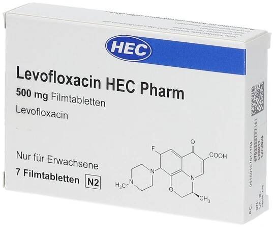 Ciprofloxacin Hec Pharm 750 Mg