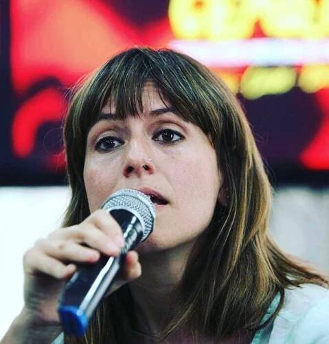 Itziar Ituno singing Picture