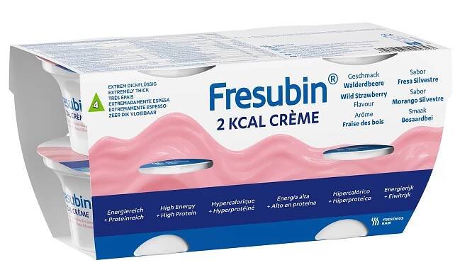 Fresubin 2 kcal Créme Lesní jahoda 4x125 g