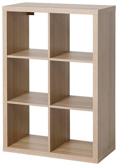 KALLAX Regal - Eicheneff wlas 77x112 cm