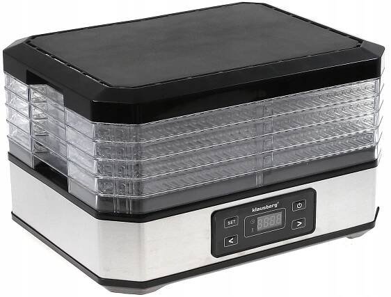 SUŠIČKA HUB OVOCE BYLIN ZELENINY RYBÍHO MASA 5 ÚROVNÍ 350W 40-70 sto Určení houby maso ovoce ryby zelenina bylinky