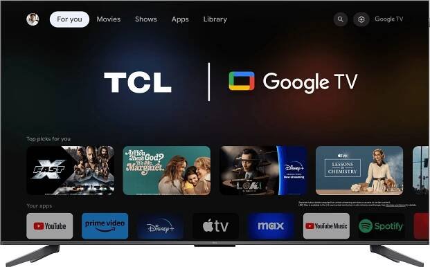75" TCL 75C655 PRO