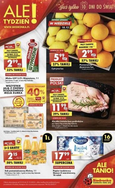 Biedronka gazetka od 15.12 do 21.12.2022 by iUlotka.pl - Issuu