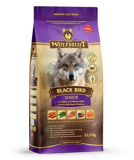 Wolfsblut Dog Senior Black Bird 12,5kg