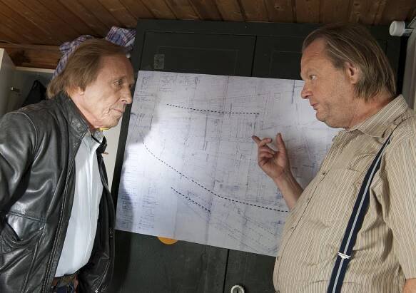 Případ pro dva - Umřít krásnější - Z filmu - Claus Theo Gärtner, Fritz Roth