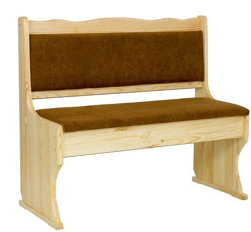 Drewmax NR106 dřevěná lavice masiv borovice