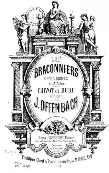 Les braconniers (Offenbach, Jacques) – IMSLP
