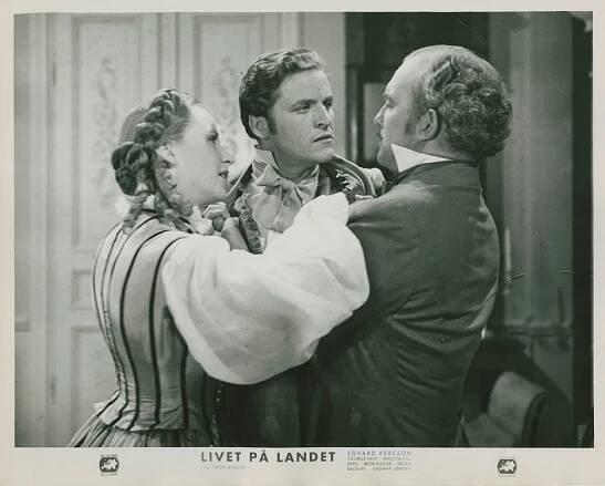 Birgitta Valberg, George Fant, Bror Bügler - Livet på landet - Fotosky