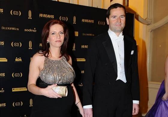 Nora Fridrichová a Robert Záruba na Plesu v Opeře (25.2. 2012)