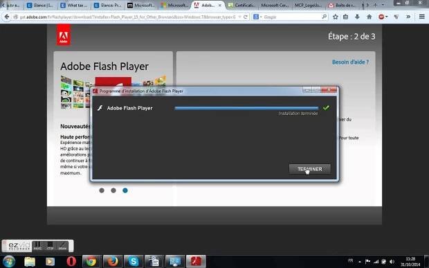 Comment installer Adobe Flash Player