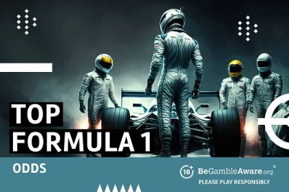Top Formula 1 odds. 18+ BeGambleAware.org Please play responsibly.