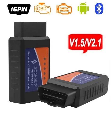 Elm 327 V1.5 a V2.1 OBD2 Autodiagnostický nástroj Super MINI Elm327 Auto Scanner Bluetooth Čtečka kódů Car Fault Repair Tool Sada do auta pro Android/PC – koupit za nízké ceny na marketplace Joom