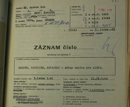 Přečtěte si, jak podle spisu StB obchodoval sponzor ČSSD se zbraněmi