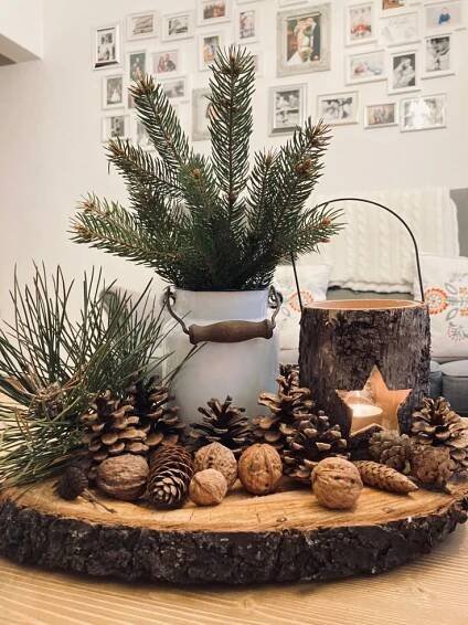 Rustic Christmas Home Decoration Ideas